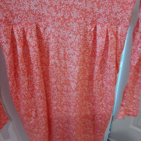 Advika peachy pink ballerina tunic with pockets made out of tencel - Picture 4 of 8